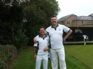 Alan Blackley and Dennis Weston